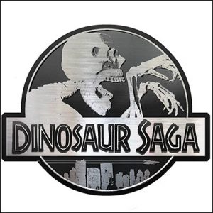 Dinosaur saga cover art