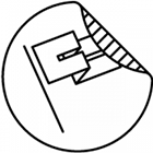 merch stand icon
